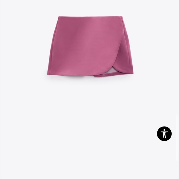 Zara Mauve Skirt - Size M - Picture 9 of 9